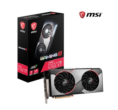 VGA (การ์ดแสดงผล) MSI RADEON RX5700 XT GAMING X 8GB GDDR6 256 BIT 3 + 1Y